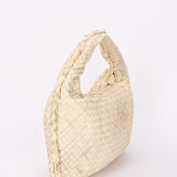 Bottega Veneta Small Intrecciato Hobo White
