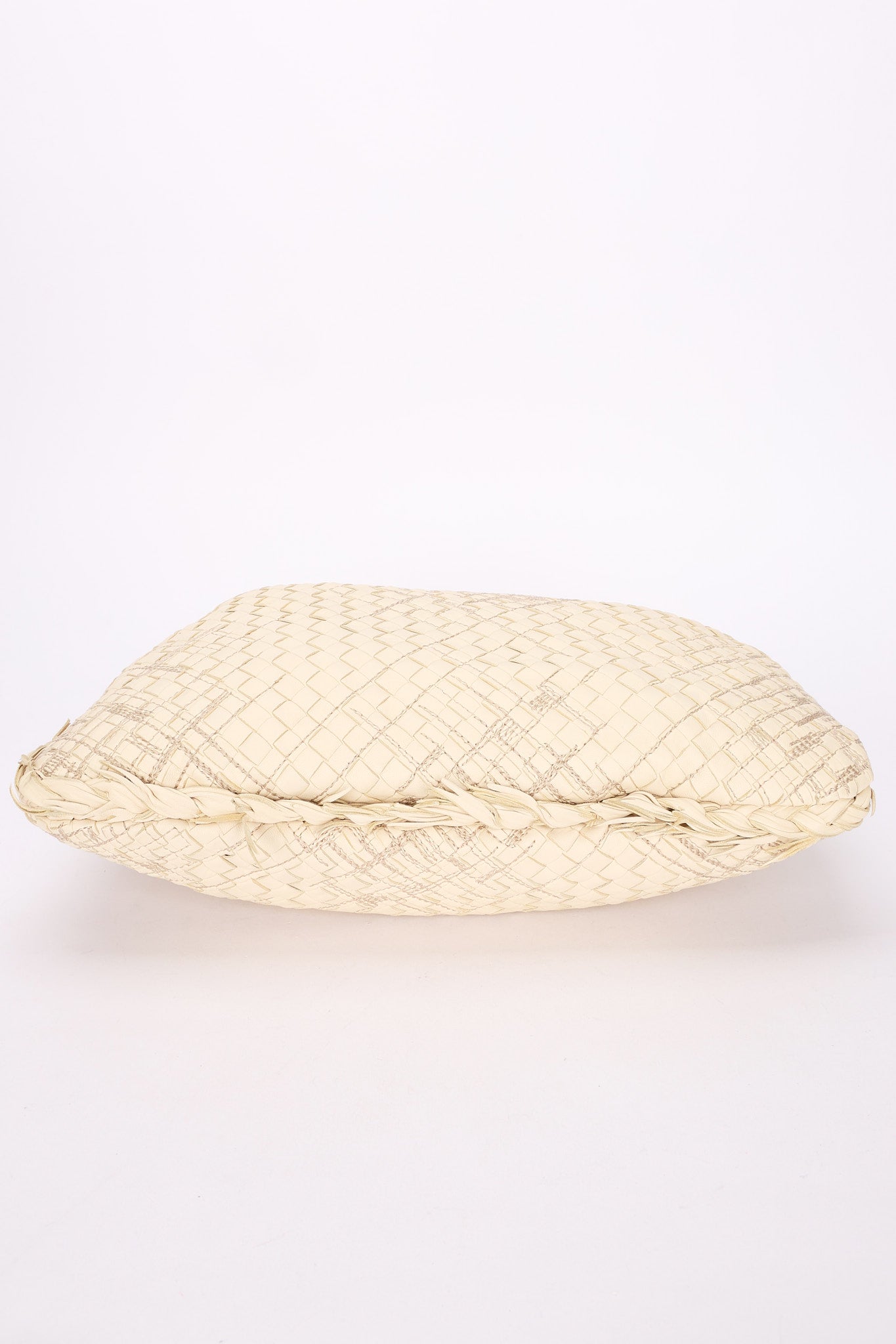 Bottega Veneta Small Intrecciato Hobo White