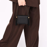 Bottega Veneta Mini Satin Tassel Bag