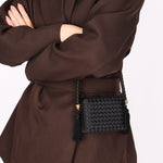 Bottega Veneta Mini Satin Tassel Bag