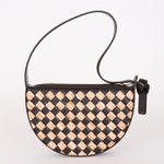 Limited Edition Bottega Veneta Sunrise Bag Fondant Intrecciato and Natural Raffia