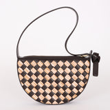 Limited Edition Bottega Veneta Sunrise Bag Fondant Intrecciato and Natural Raffia