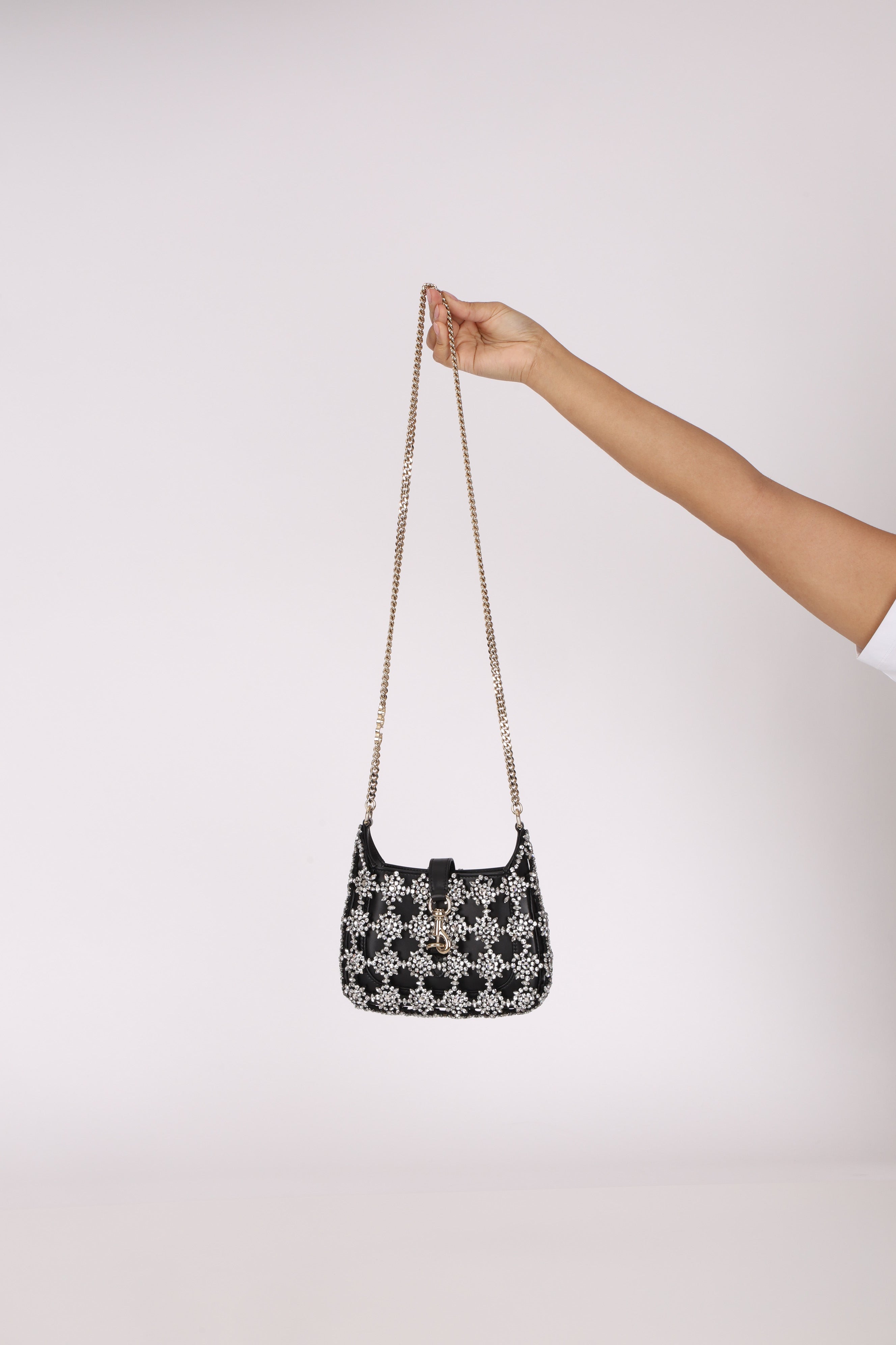 Gucci Crystal Mini Jackie Bag