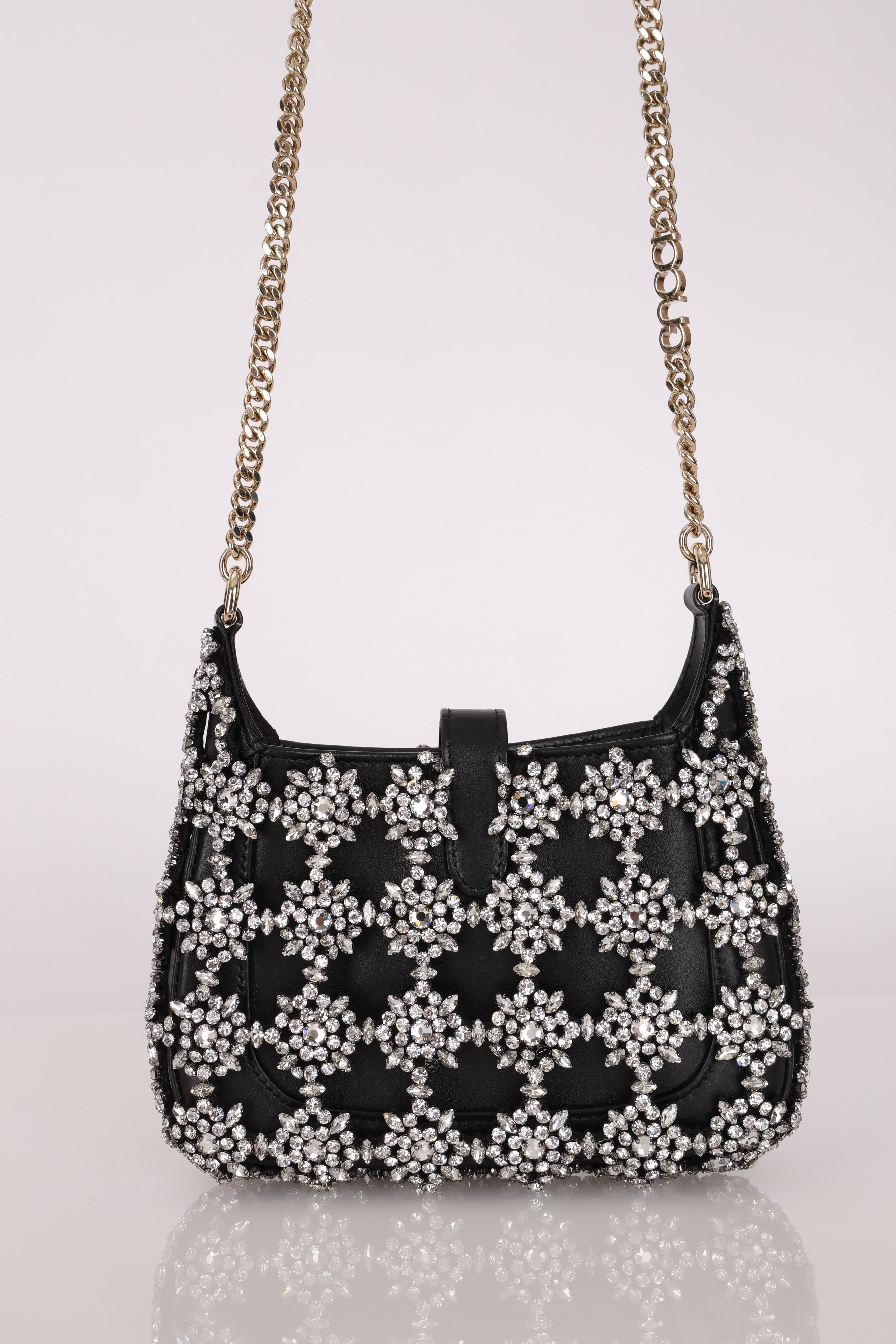 Gucci Crystal Mini Jackie Bag