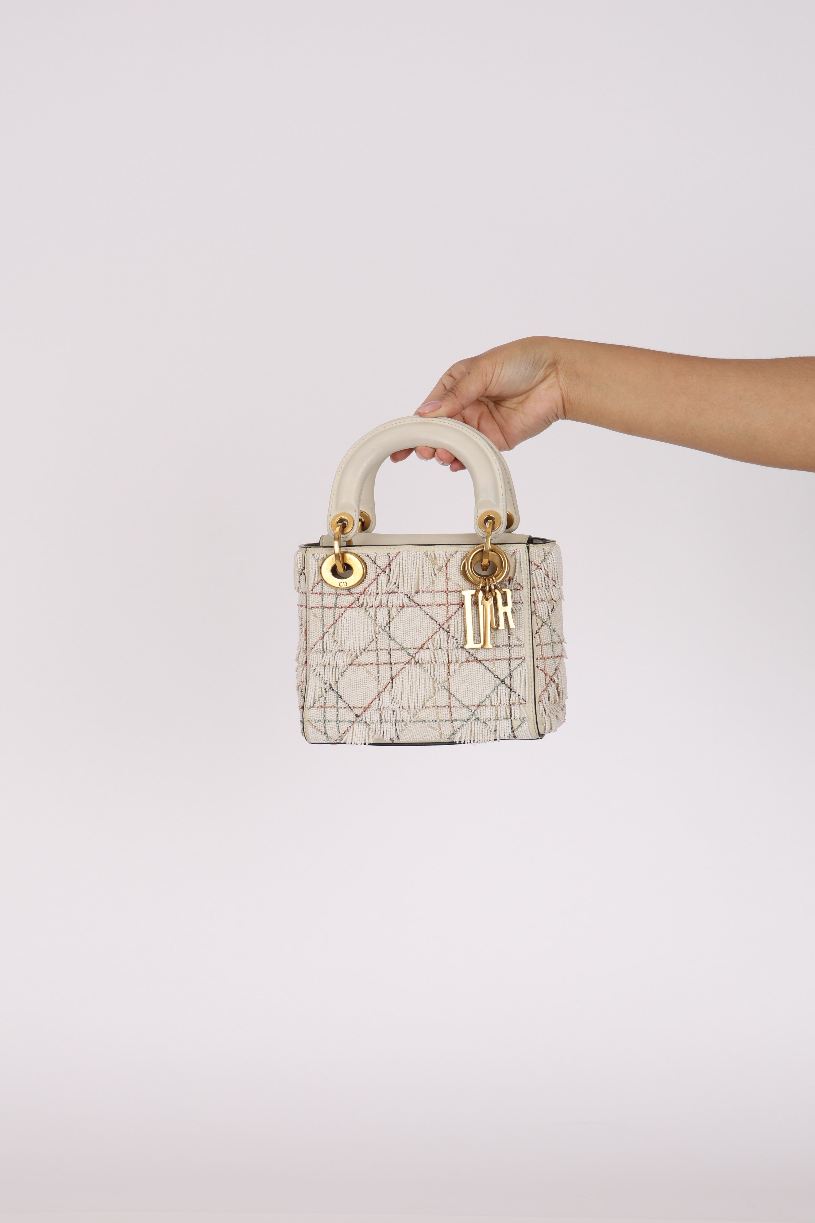 Dior Beaded Fringe Mini Lady