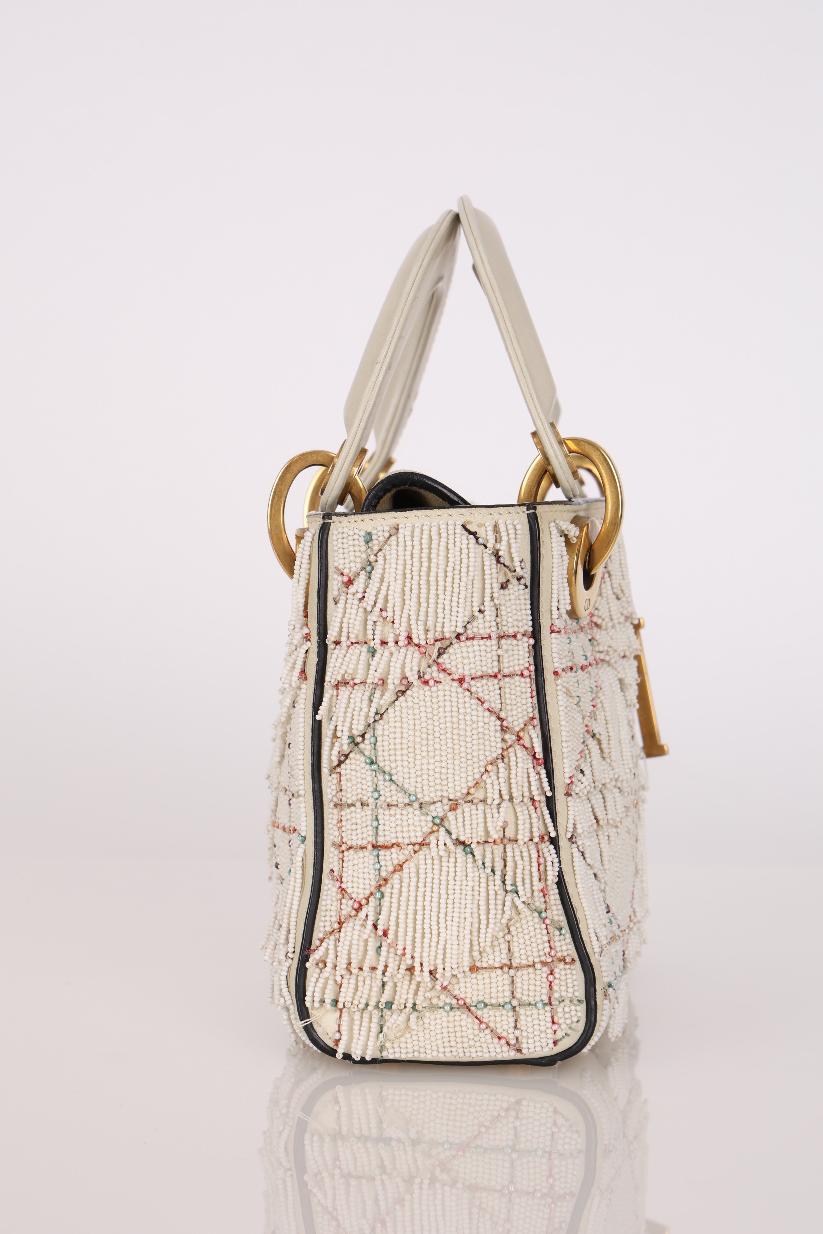 Dior Beaded Fringe Mini Lady