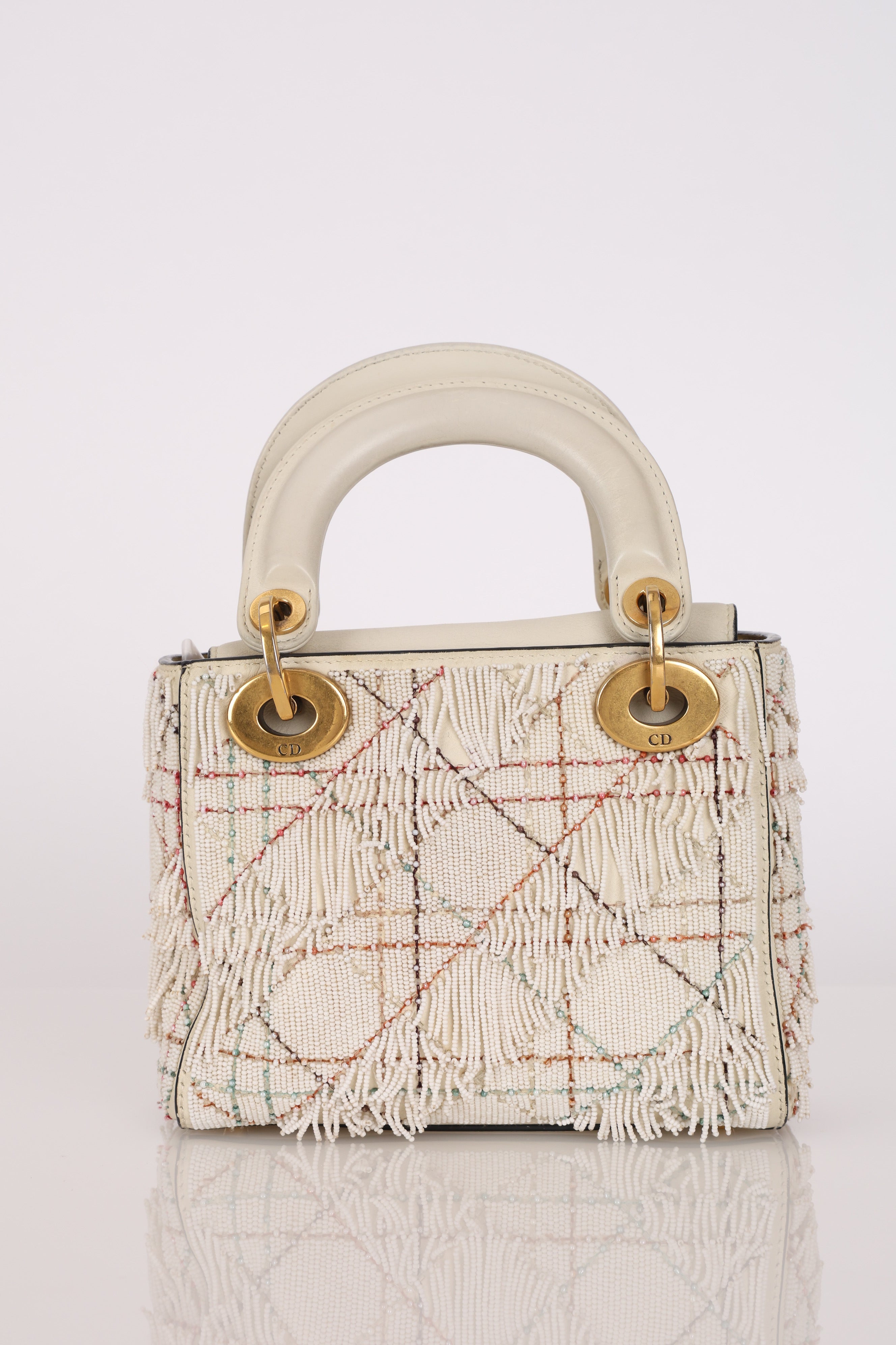Dior Beaded Fringe Mini Lady