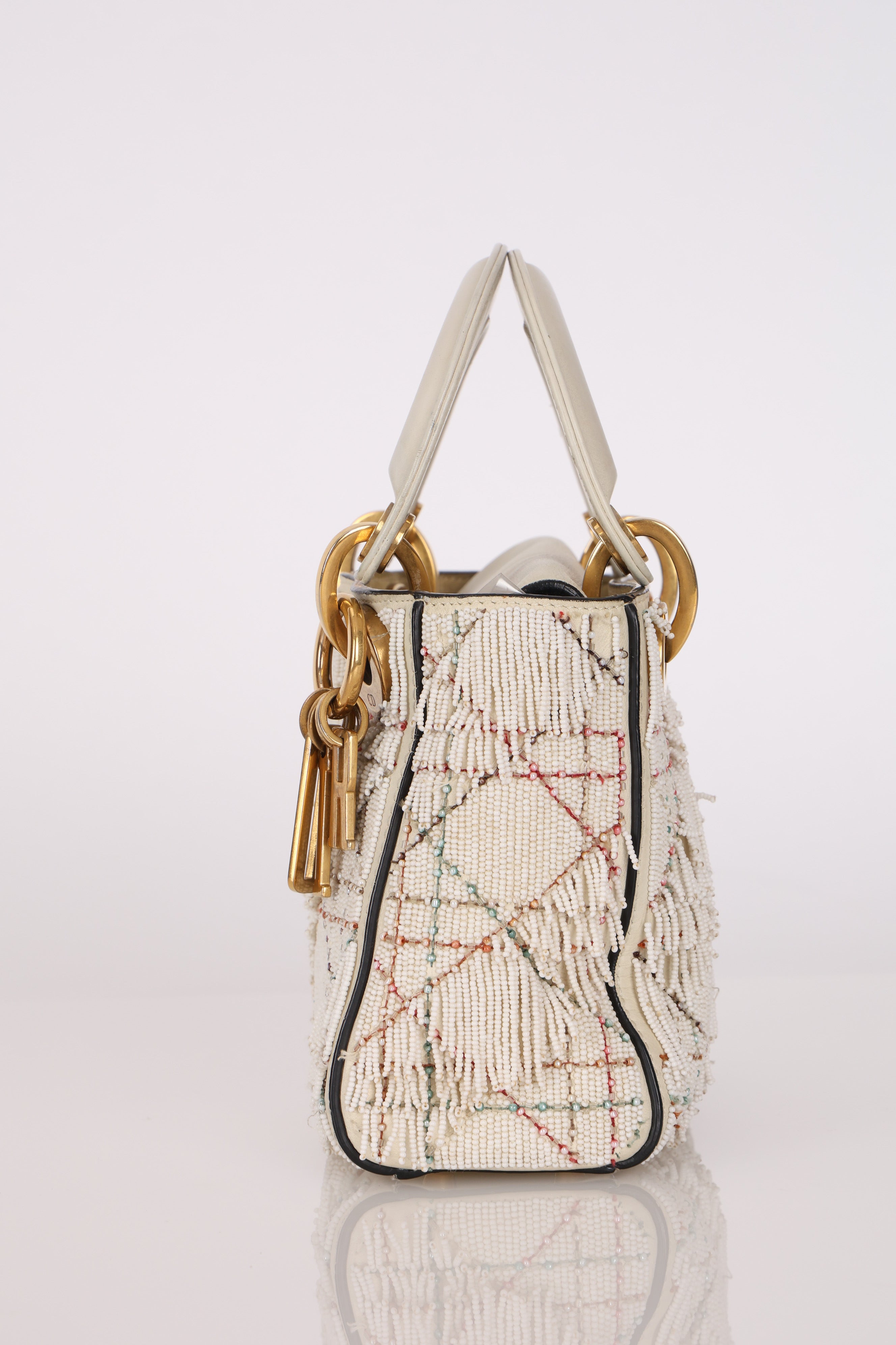 Dior Beaded Fringe Mini Lady