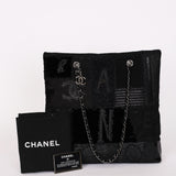 Limited Edition Chanel Patchwork Tote Black 2017 DSHW