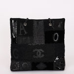 Limited Edition Chanel Patchwork Tote Black 2017 DSHW