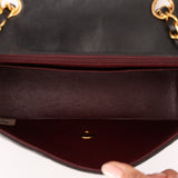 Chanel Small Diana Flap Black Lambskin 24K GP