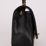 Chanel Small Diana Flap Black Lambskin 24K GP