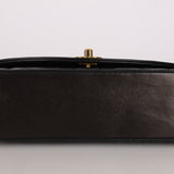 Chanel Small Diana Flap Black Lambskin 24K GP
