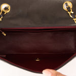 Chanel Small Diana Flap Black Lambskin 24K GP