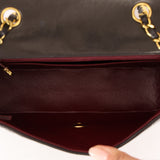 Chanel Small Diana Flap Black Lambskin 24K GP