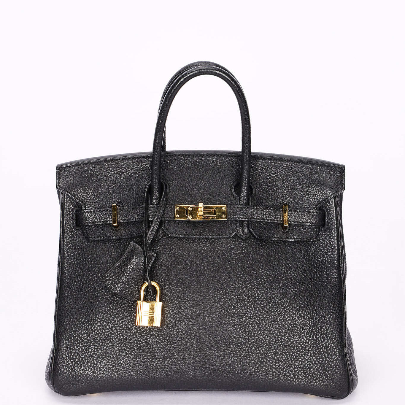Hermès Birkin 25 Noir Togo Retourne 2009 GHW