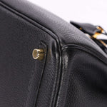 Hermès Birkin 25 Noir Togo Retourne 2009 GHW