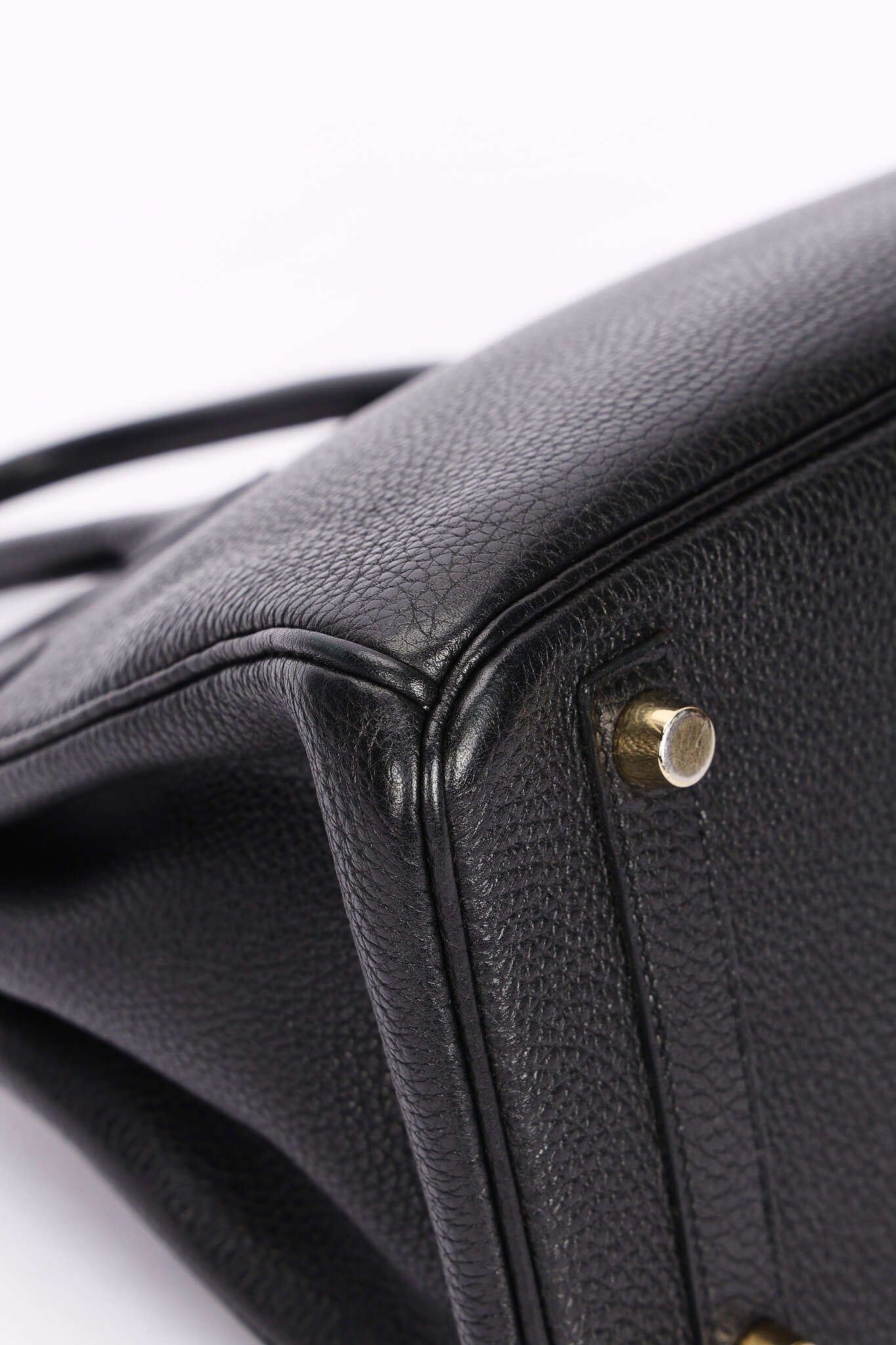 Hermès Birkin 25 Noir Togo Retourne 2009 GHW