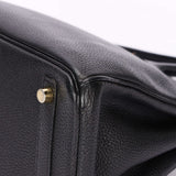 Hermès Birkin 25 Noir Togo Retourne 2009 GHW