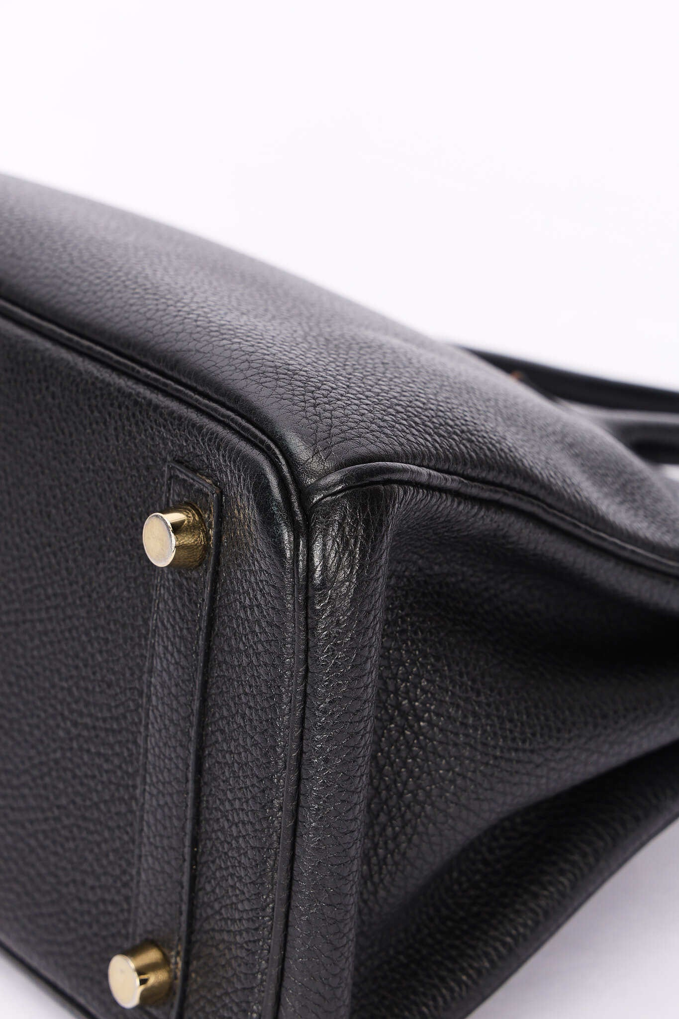 Hermès Birkin 25 Noir Togo Retourne 2009 GHW