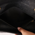 Chanel Medium Diana Flap Black Caviar 24K GP