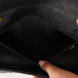 Chanel Medium Diana Flap Black Caviar 24K GP