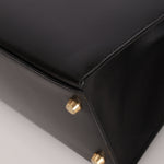 Hermès Kelly 28 Noir Box GHW