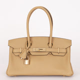 Limited Edition Hermès Shoulder Birkin Light 29 Poussière Evercolor Retourne 2025 PBHW