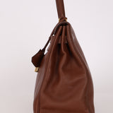 Hermès Kelly 35 Marron Ardennes GHW