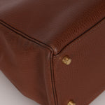 Hermès Kelly 35 Marron Ardennes GHW