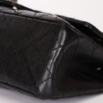 Chanel 2.55 Reissue Double Flap 225 Brasserie Charms Black Calfskin RHW