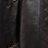 Chanel 2.55 Reissue Double Flap 225 Brasserie Charms Black Calfskin RHW