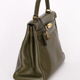 Hermès Kelly 32 Vert Olive Togo