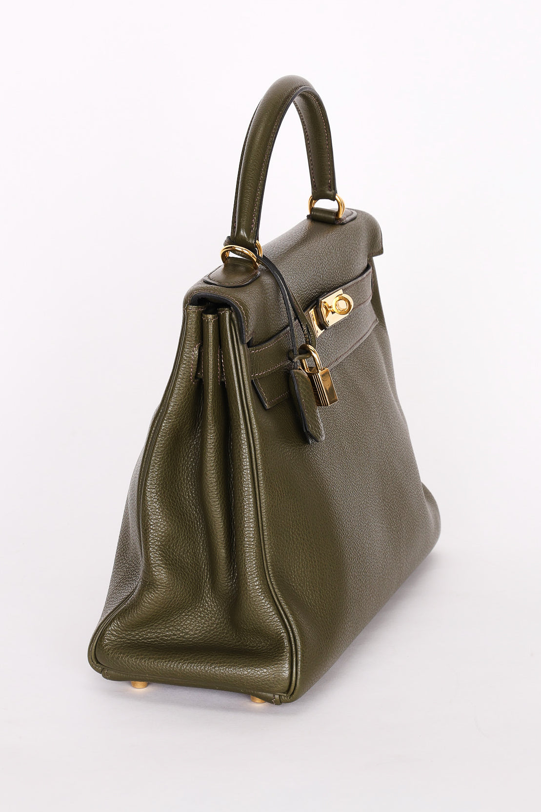 Hermès Kelly 32 Vert Olive Togo