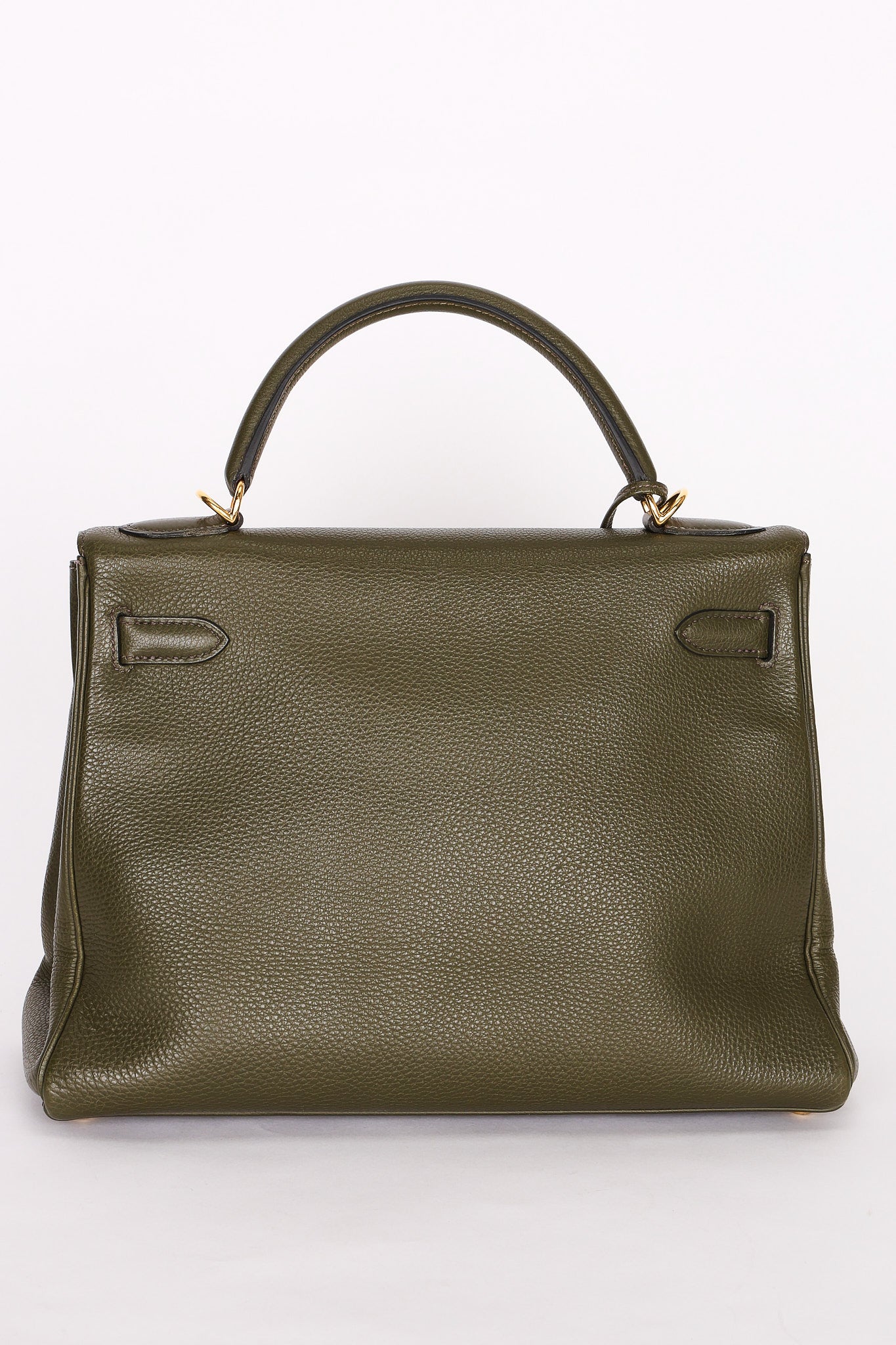 Hermès Kelly 32 Vert Olive Togo