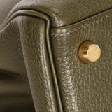 Hermès Kelly 32 Vert Olive Togo