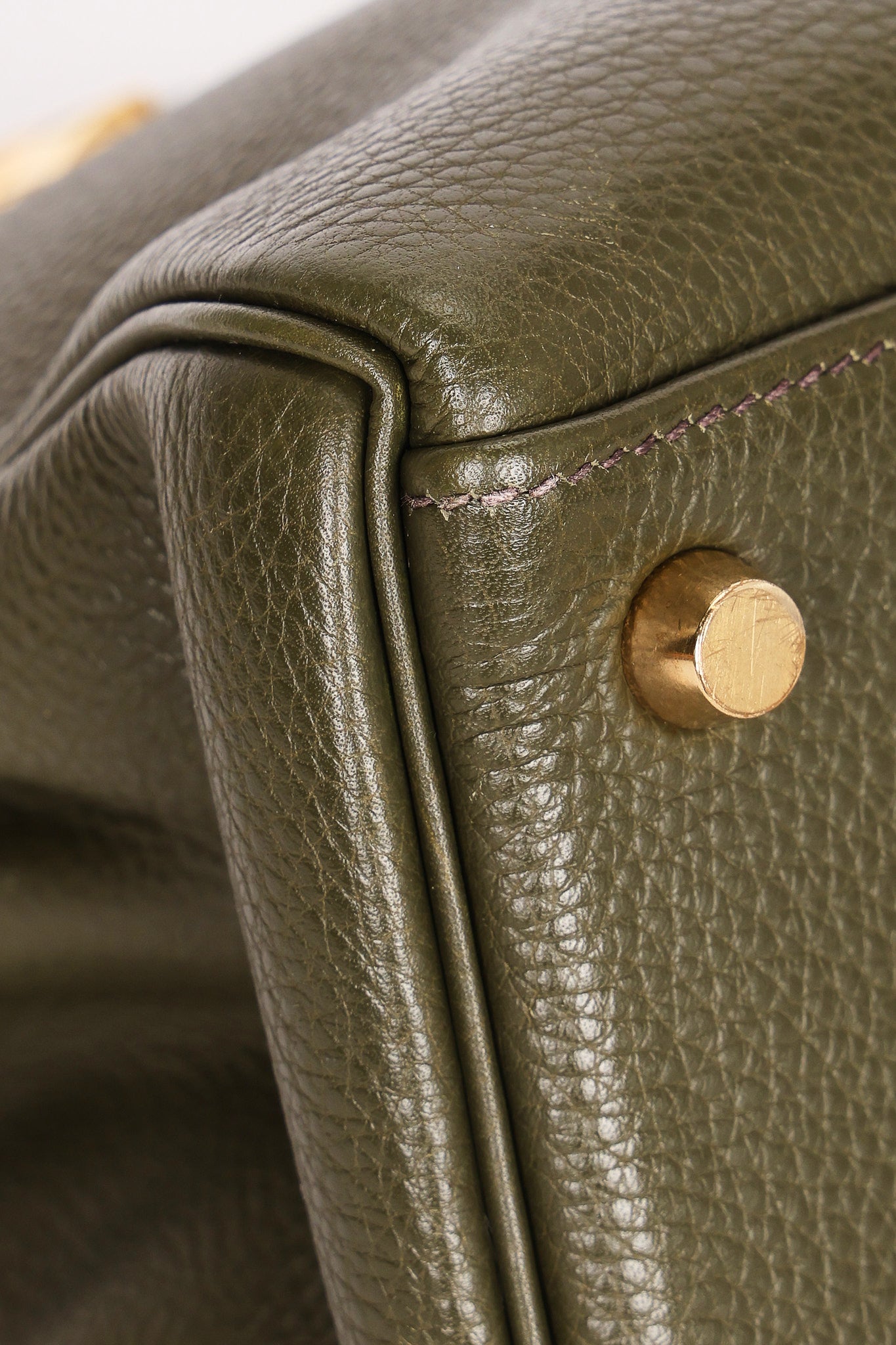 Hermès Kelly 32 Vert Olive Togo