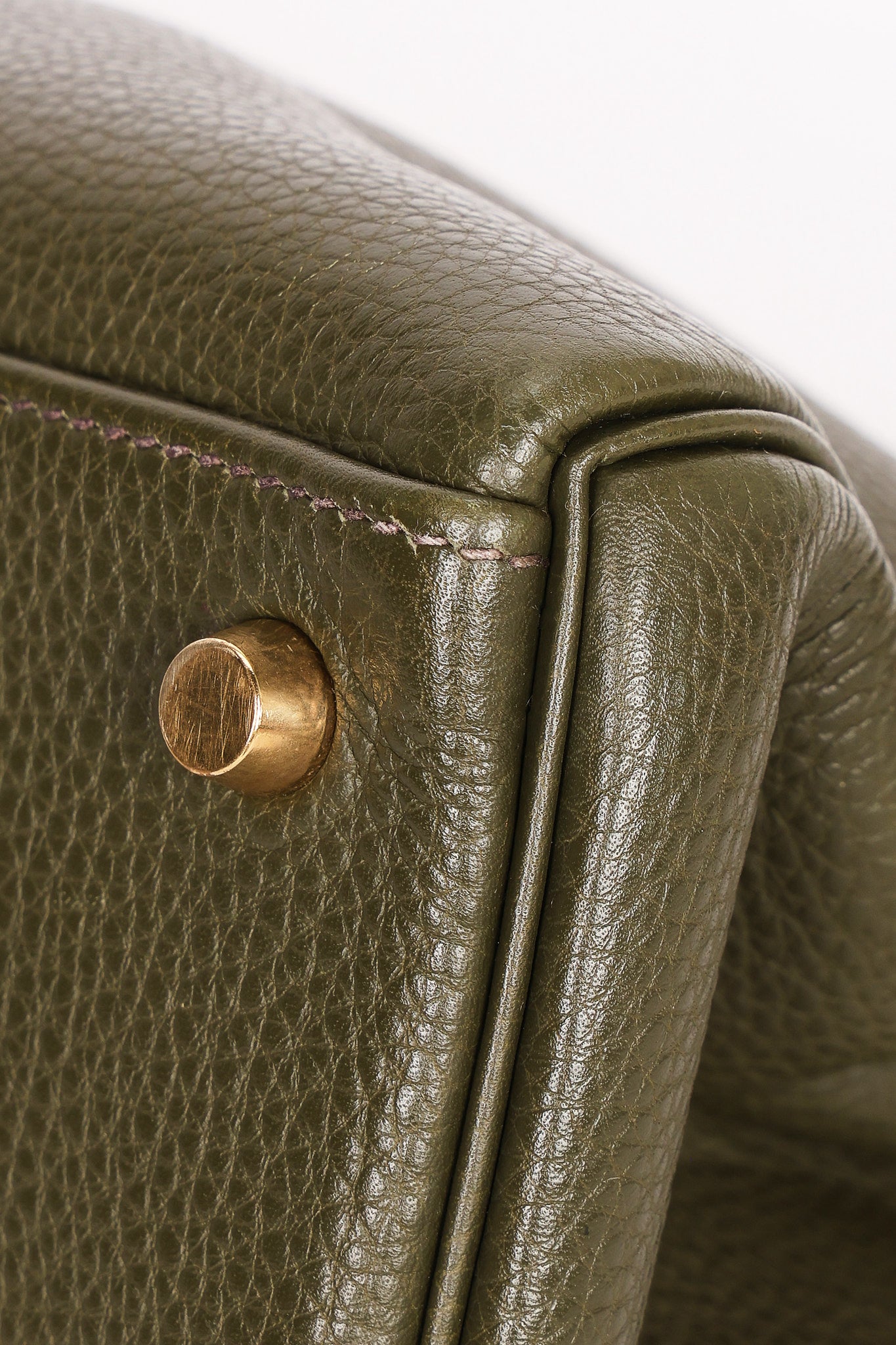 Hermès Kelly 32 Vert Olive Togo