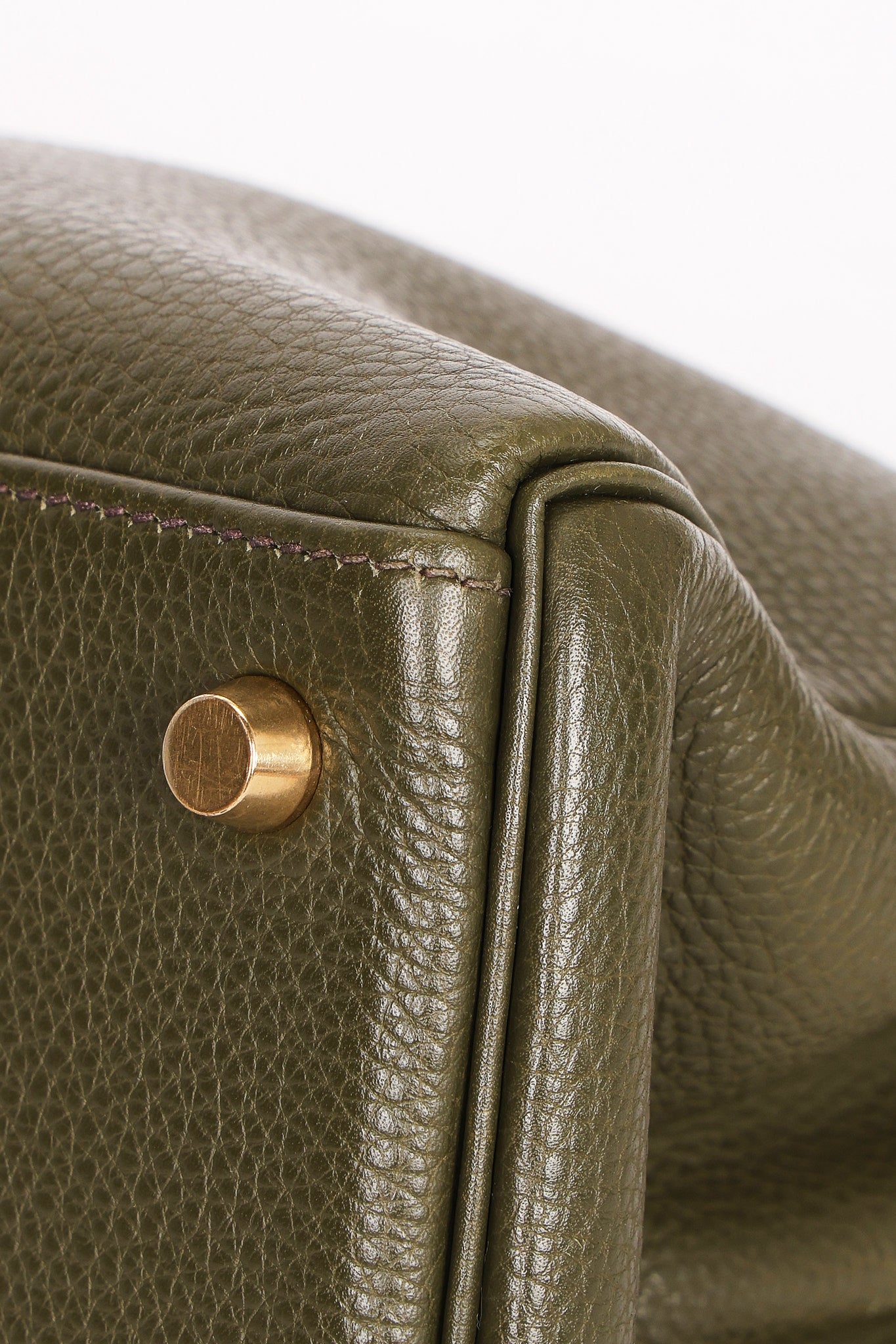 Hermès Kelly 32 Vert Olive Togo
