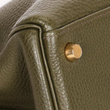 Hermès Kelly 32 Vert Olive Togo