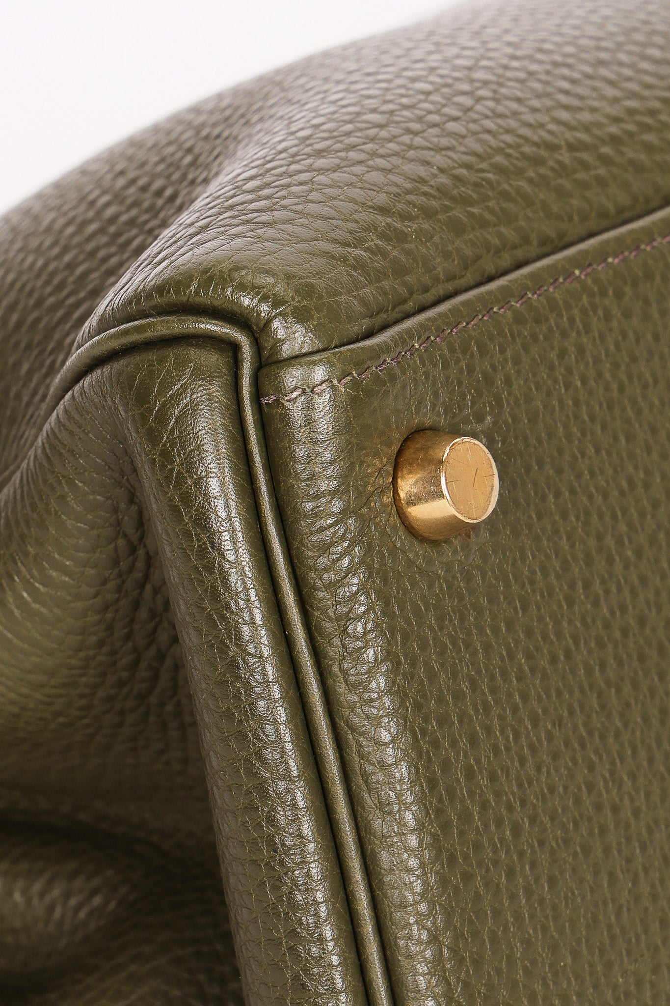 Hermès Kelly 32 Vert Olive Togo