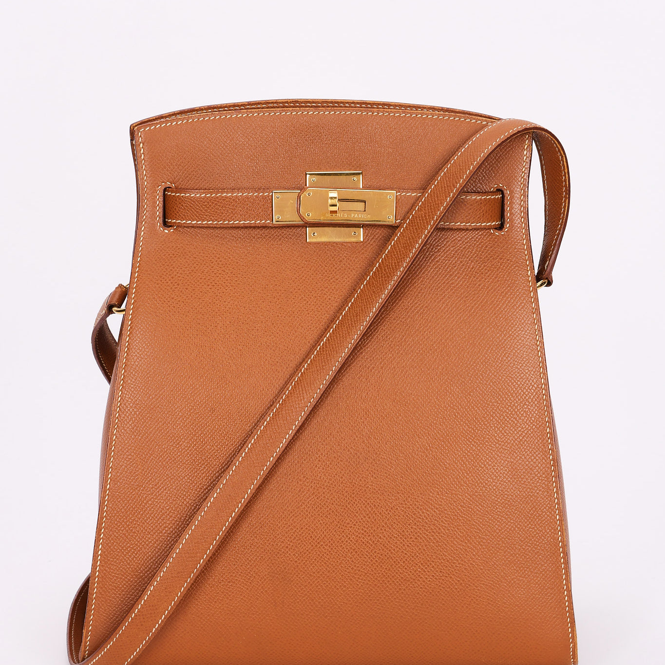 Hermès Kelly Sport MM Gold (leather) GHW