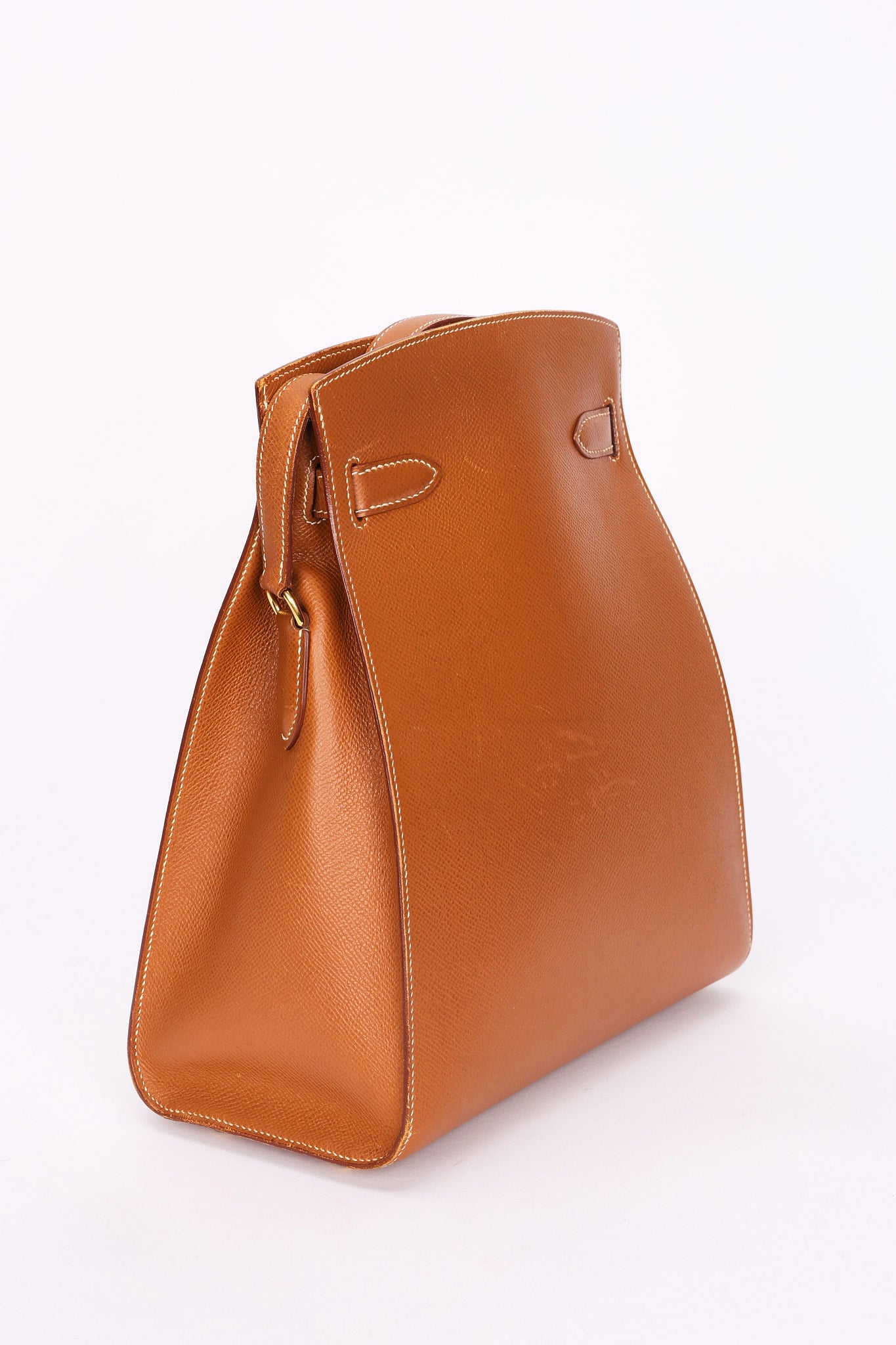 Hermès Kelly Sport MM Gold (leather) GHW