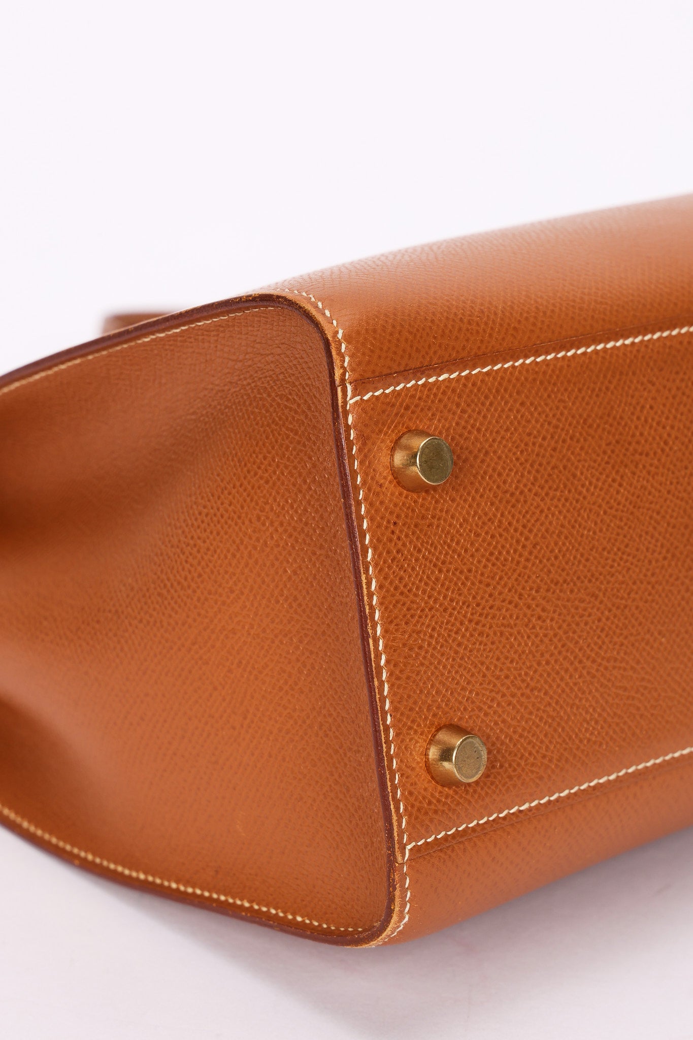 Hermès Kelly Sport MM Gold (leather) GHW