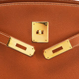 Hermès Kelly Sport MM Gold (leather) GHW