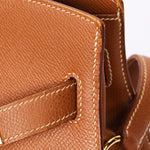 Hermès Kelly Sport MM Gold (leather) GHW