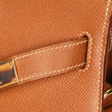 Hermès Kelly Sport MM Gold (leather) GHW