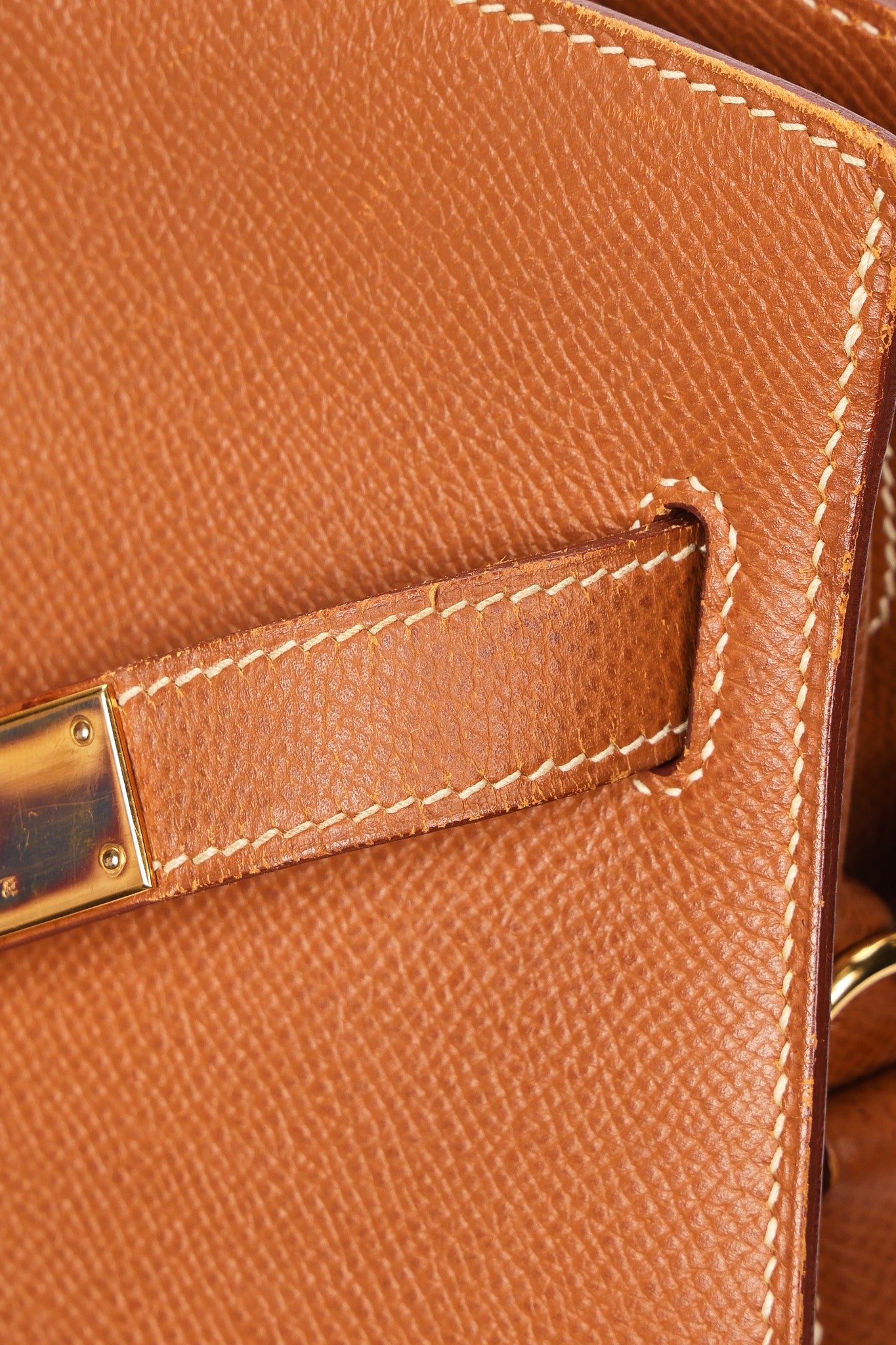 Hermès Kelly Sport MM Gold (leather) GHW