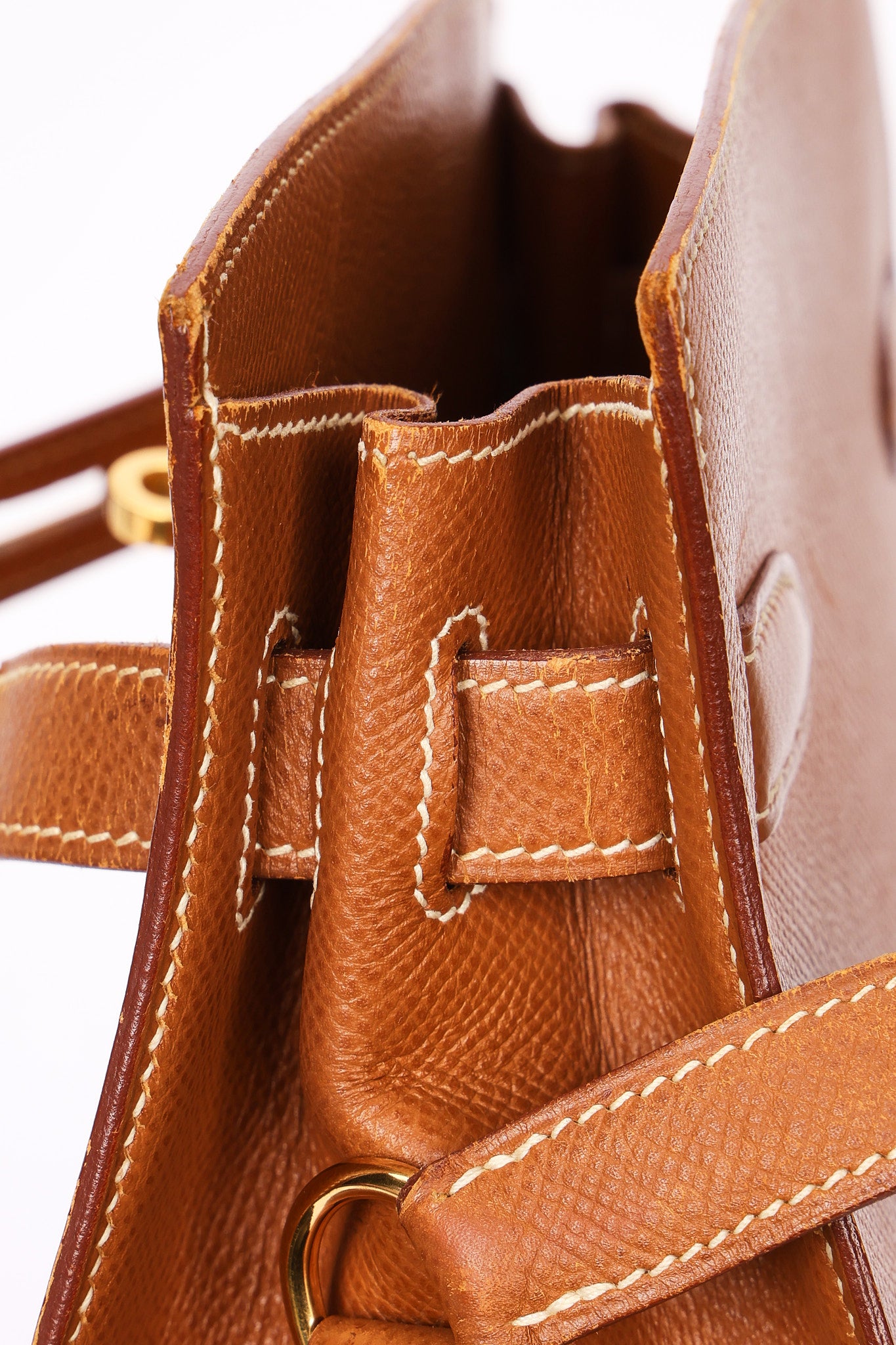 Hermès Kelly Sport MM Gold (leather) GHW