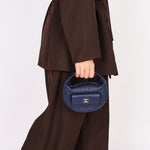 Chanel Polly Pocket Pouch Navy Caviar 2023 GHW